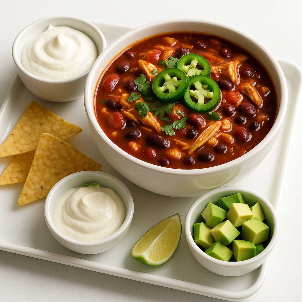 Hearty Chicken Chili