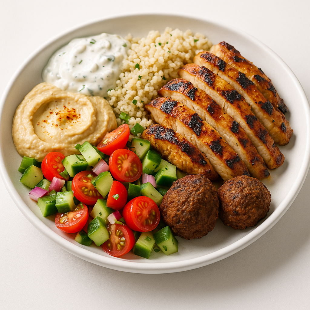 Mediterranean Grilled Bowl