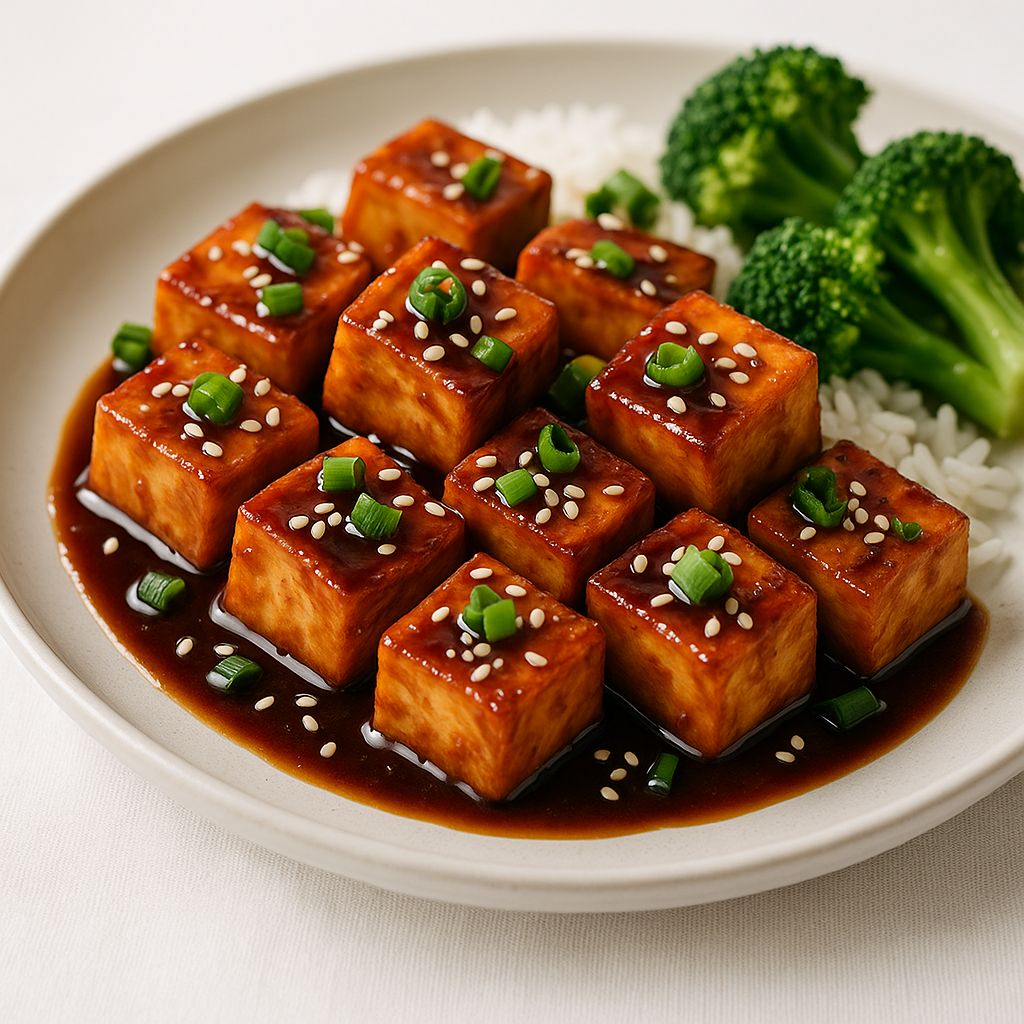 Baked Teriyaki Tofu