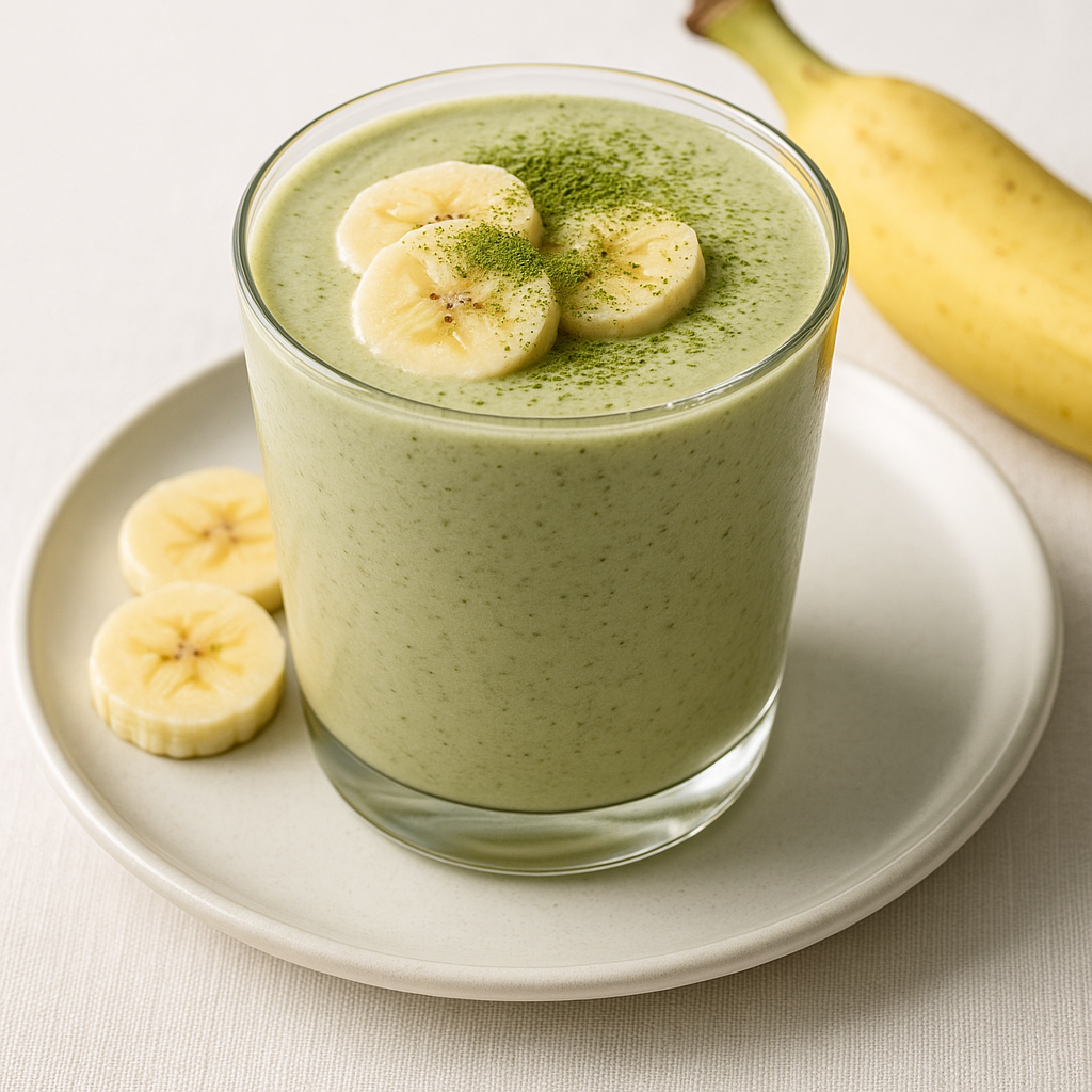 Matcha Banana Smoothie