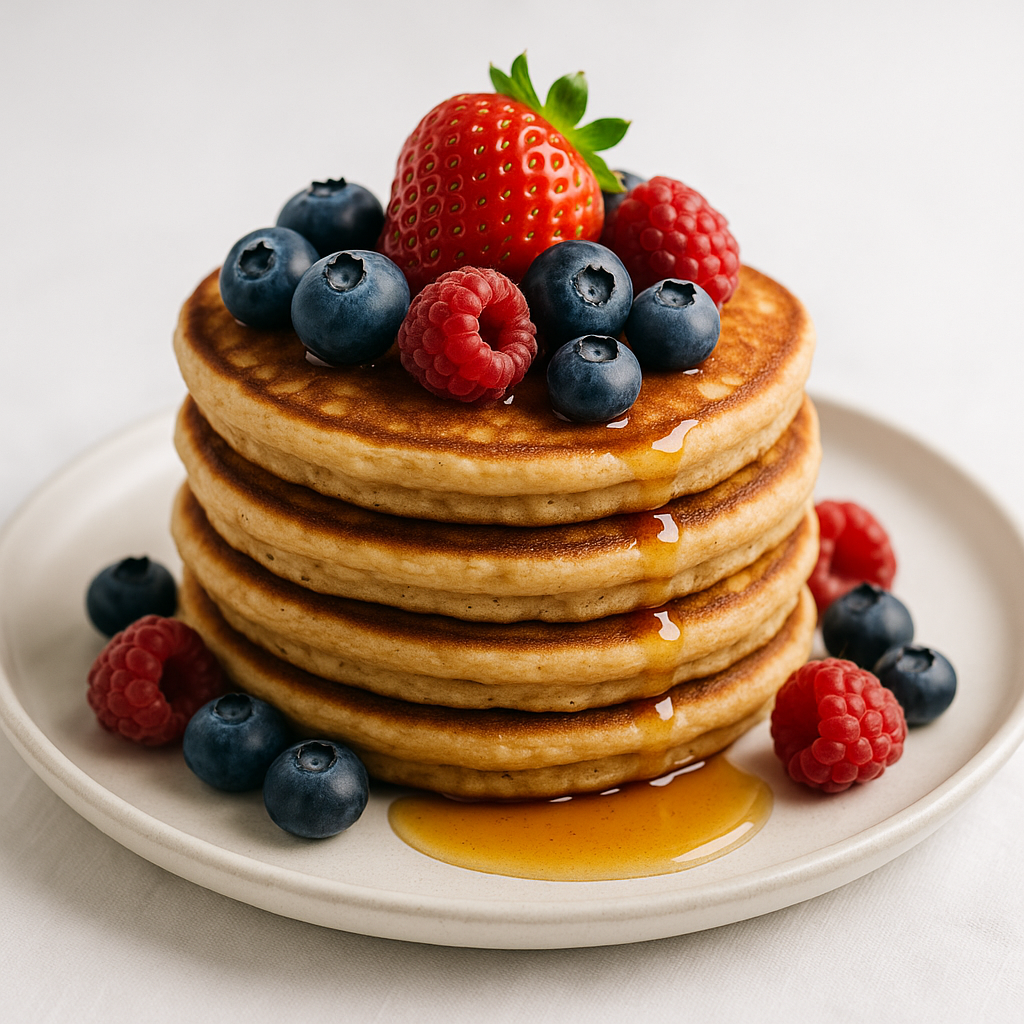 Protein Pancakes with Berries