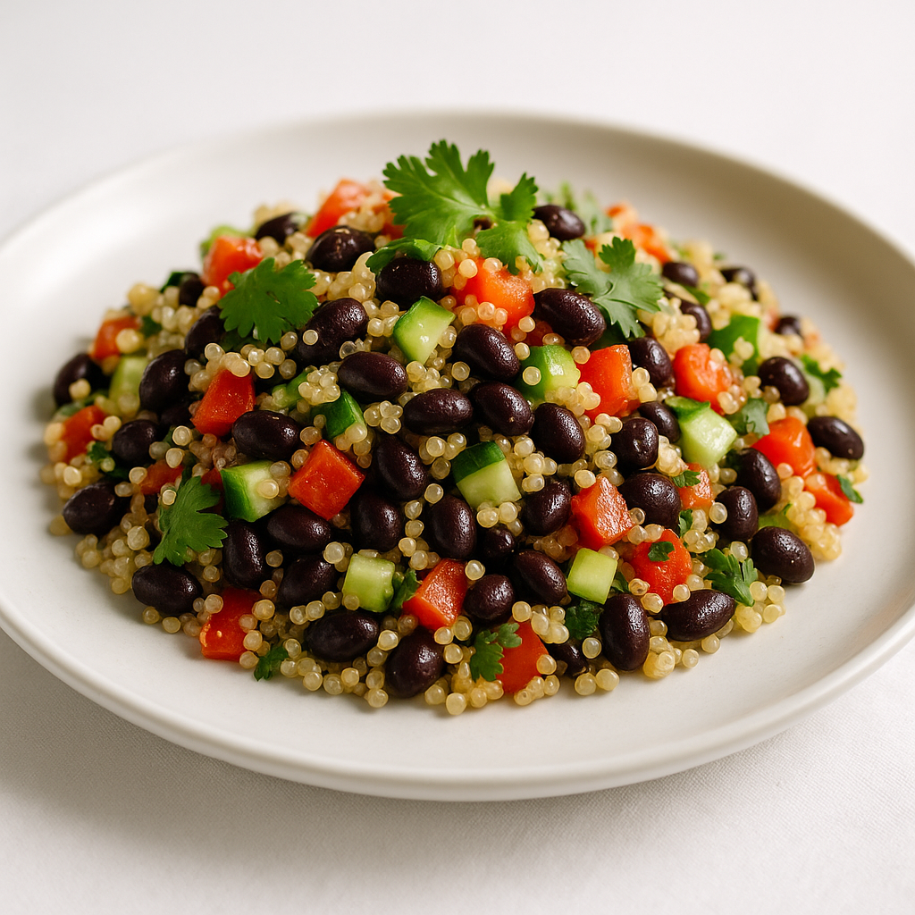 Quinoa and Black Bean Salad
