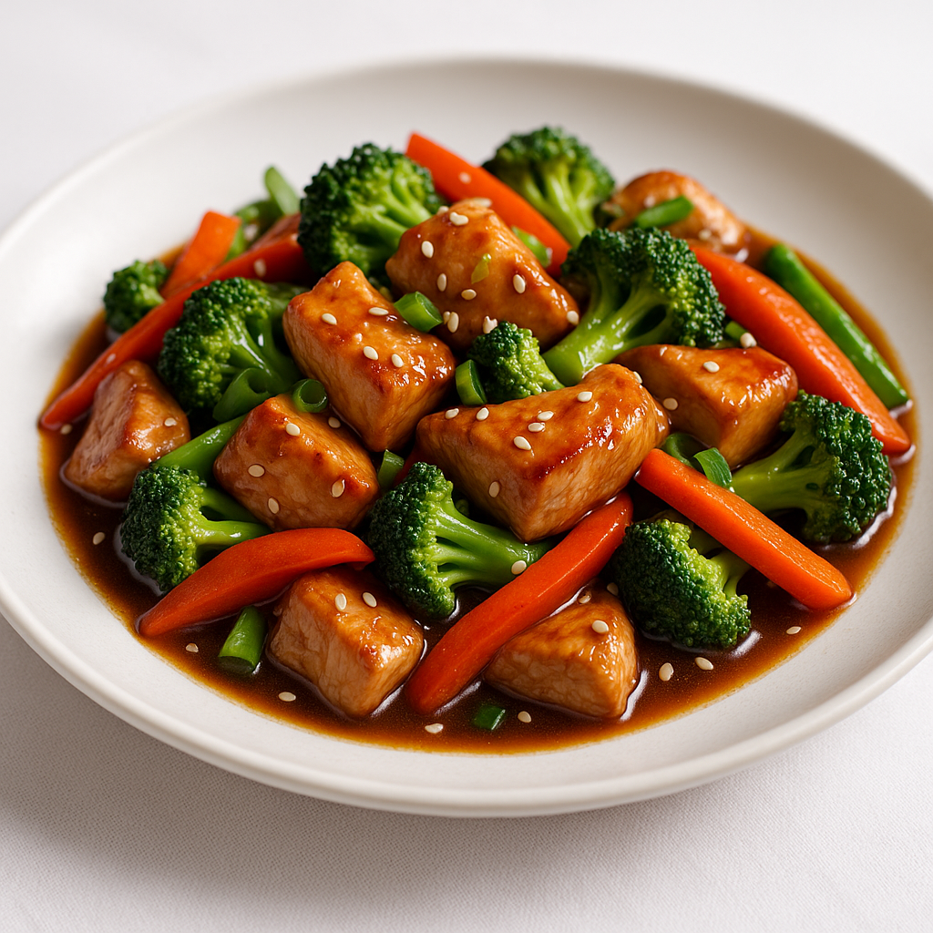 Soy-Ginger Chicken Stir-Fry