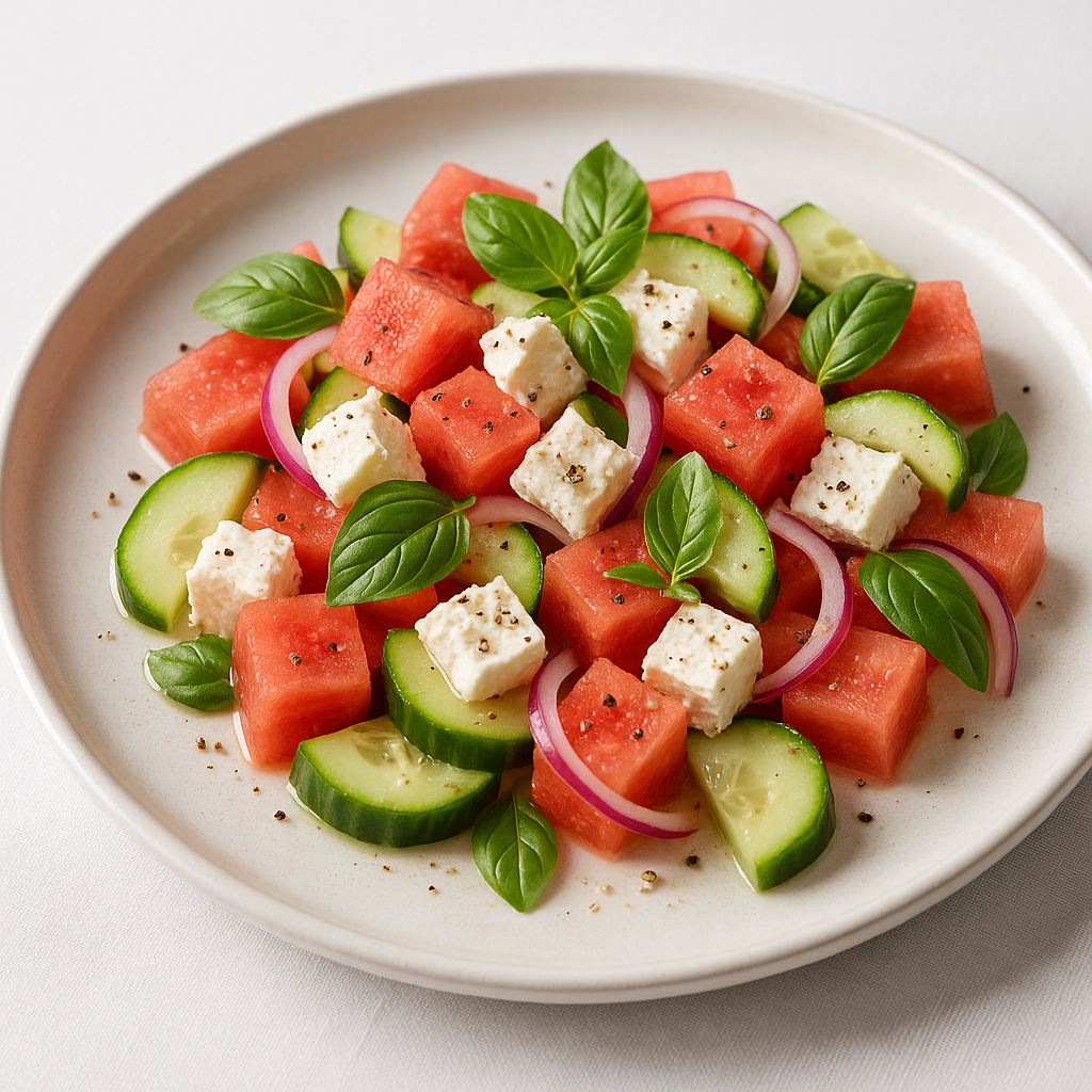 Watermelon Feta Salad